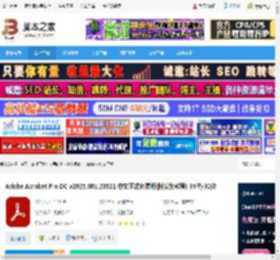 Acrobat Pro DC下载 Adobe Acrobat Pro DC v2025.001.20521 中文正式免费版(附安装教程) 64位/32位 下载-脚本之家